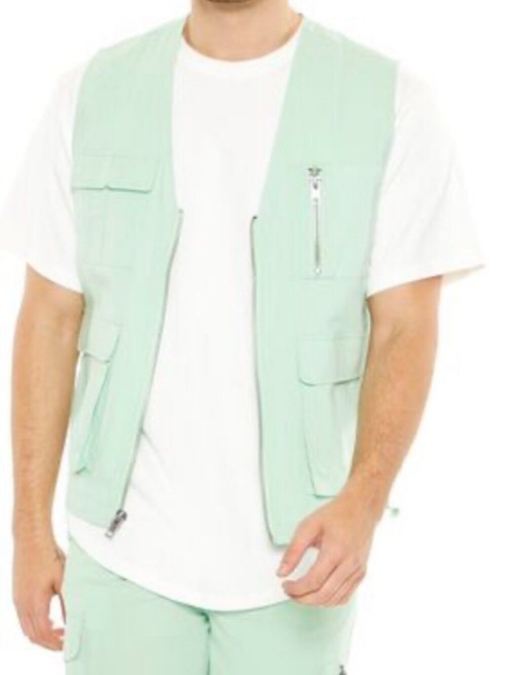 Forever 21, L, Mens Cargo Vest